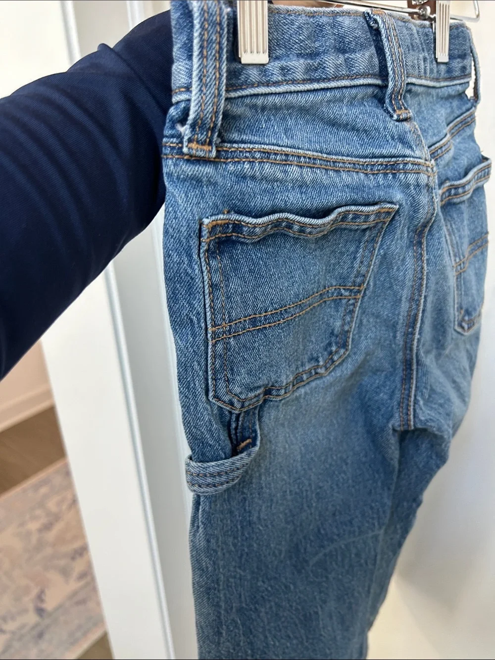 Old Navy Boys 4T Medium Blue Straight Jeans